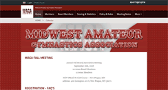 Desktop Screenshot of magagymnastics.com